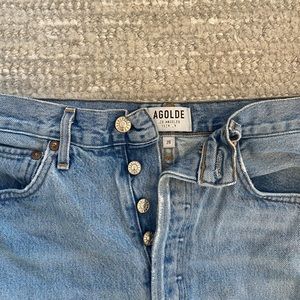 Agolde Riley Lightwash Jeans